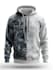 make trendy streetwear hoodie design with mockup