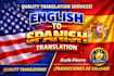 translate english to spanish