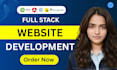 develop secure backend and rest API services with front end