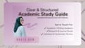 create clear academic study guides with unlimited revisions
