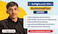 create gohighlevel automation workflows for crm, sms, email and lead nurturing