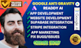 create custom ai web apps using google antigravity lovable supabase readdy ai