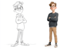 create your cartoon mascot character