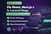 fix react and laravel bugs frontend and backend fixes