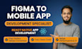 convert figma design into react native mobile app