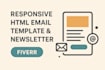 convert figma to responsive HTML email template or newsletter
