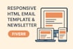 convert figma to responsive HTML email template or newsletter