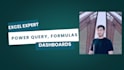 be your excel expert for power query, formulas, and dashboards