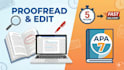edit your documents in apa 7 within 5 hours