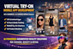 do virtual tryon app, augmented reality, ar app, virtual try on app, VR app