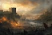 design fantasy background and landscape