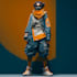 sci fi character illustration or sci fi character