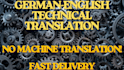 professional german english technical translation