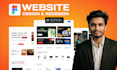 figma website design, website UI UX, website mockup