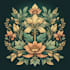 illustrate best botanical illustration with flowers