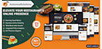 build a modern restaurant, cafe, bakery website with complete solution