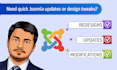 update, redesign, and customize your joomla website