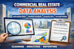 analyze commercial real estate data and create clear reports