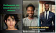 create ai headshots in professional and casual styles