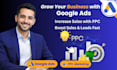 manage and setup your google ads campaign to increase sales