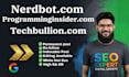 do guest post on nerdbot, programminginsider, techbullion