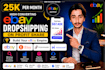 manage ebay, poshmark and mercari account on percentage base