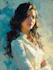 create oil painting into digital oil painting