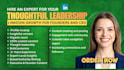 create thought leadership content to build linkedin visibility