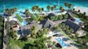 render resort masterplan, landscape design, site plan, hospitality exterior, cgi