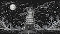 draw black and white illustrations