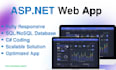 develop and maintain asp net core web app or rest API