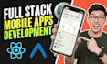 develop android and ios mobile app using react native expo