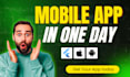 develop a complete android and ios app with backend integration