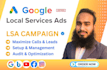 setup, manage and optimize google search ads for local services ads, lsa