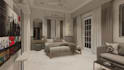 make your  3d bedroom interior look aesthetic