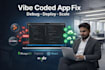 fix, debug replit code and deploy replit ai vibe coded app