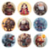 design 2d game art characters creatures environment icons