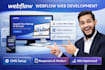design and edit webflow webpages and cms setup