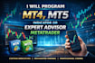 program mt4, mt5 indicator or expert advisor metatrader