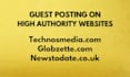 write and publish article on tech websites, tech guest post