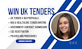 write UK tender bids, nhs tenders, professional bid responses that win contracts