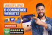 design webflow ecommerce website, webflow expert, webflow developer