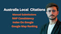 do 650 high quality australian local citations