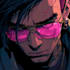 make  a cyberpunk illustration portrait