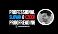 proofread and localize slovak czech texts native expert