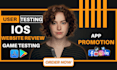 do ecommerce website user testing, user experience, mobile testing, ios testing