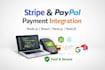 integrate stripe payment gateway in nodejs nextjs  react app