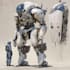 illustrate high quality futuristic mecha designs
