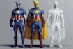 design a custom comic style superhero character