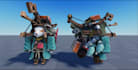 model and rig 3d character for vrchat, roblox, games and animation
